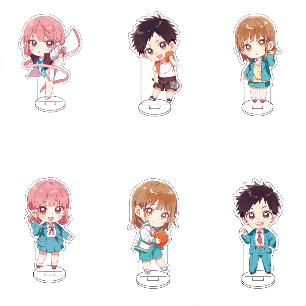 Desk Setup Cute - 10CM Anime Blue Box Figur Stand