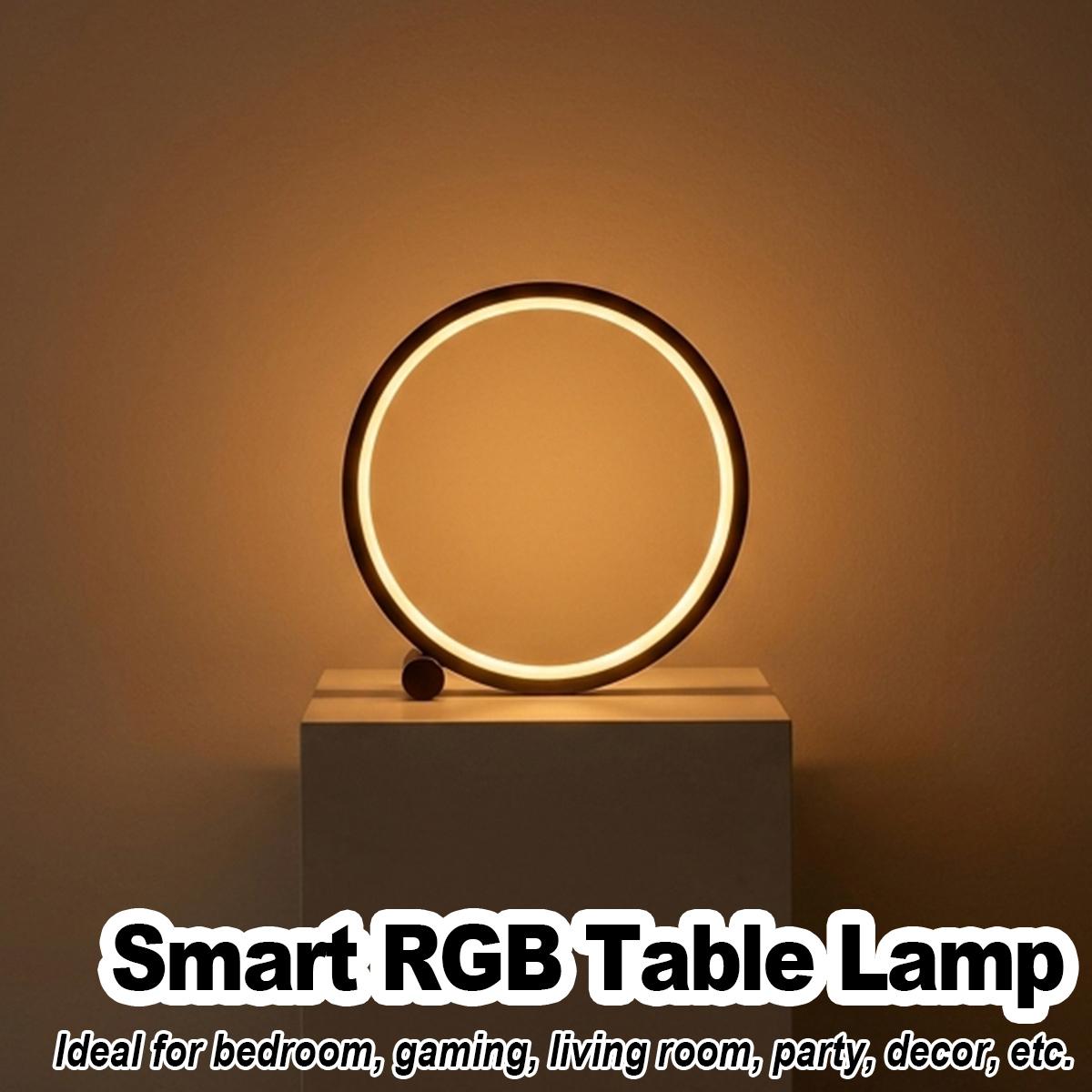 Desk Setup For Studying - Smarte Tischlampe mit Musik-Synchronisation, Stufenlose Dimmung,
