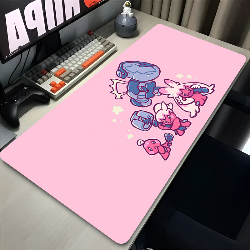 Desk Setup Cute - Mauspad P-pokemon Tinkaton Gamer Tastaturunterlage Gummi