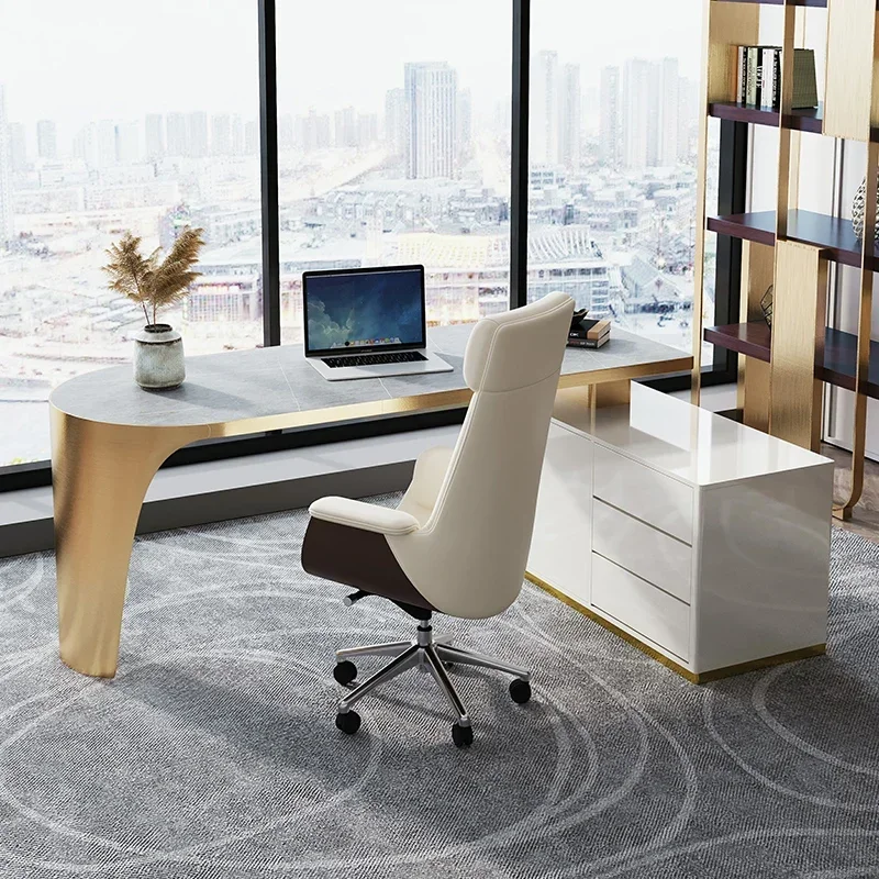 Desk Setup For Studying - Europäische Chefschreibtische, Schlafzimmer-Midi-Nachttisch, Büroschreibtisch-Zubehör, Studier-Setup, Tavolino,