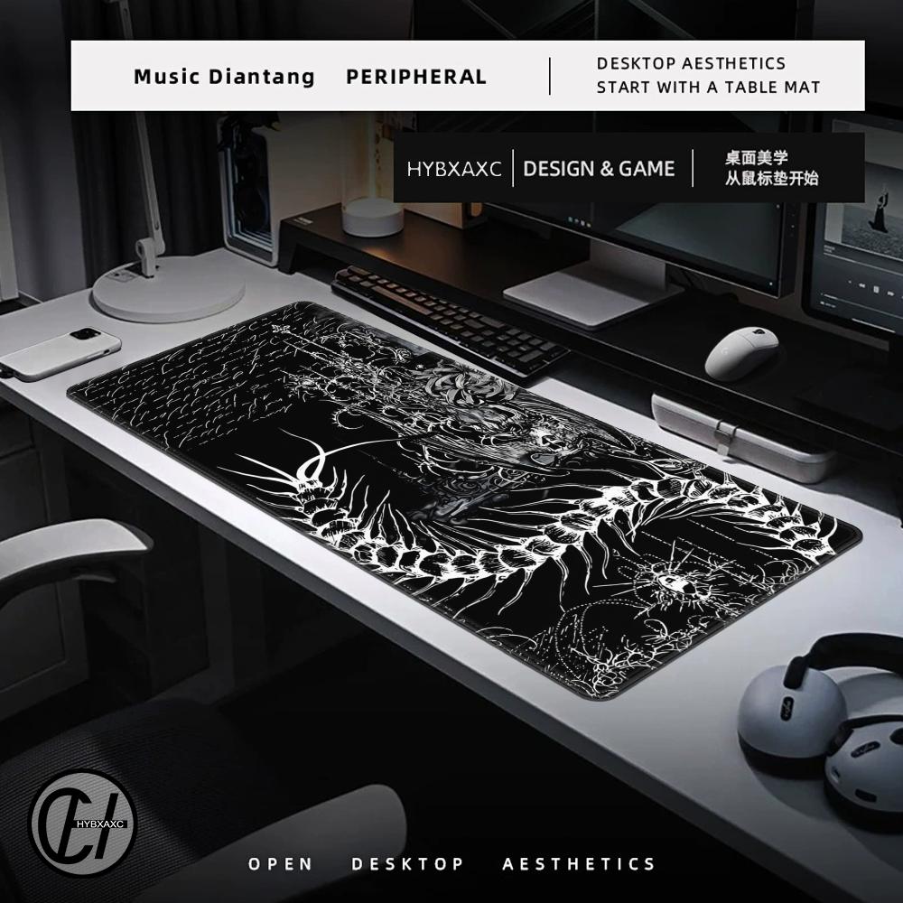 Schwarz-weiße Cybersigilism-Sc – Desk Setup Aesthetic Bewertung und Preis