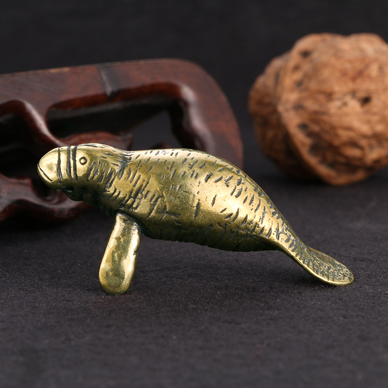 Messing-Florida-Manatee Dekora – Desk Setup Retro Bewertung und Preis