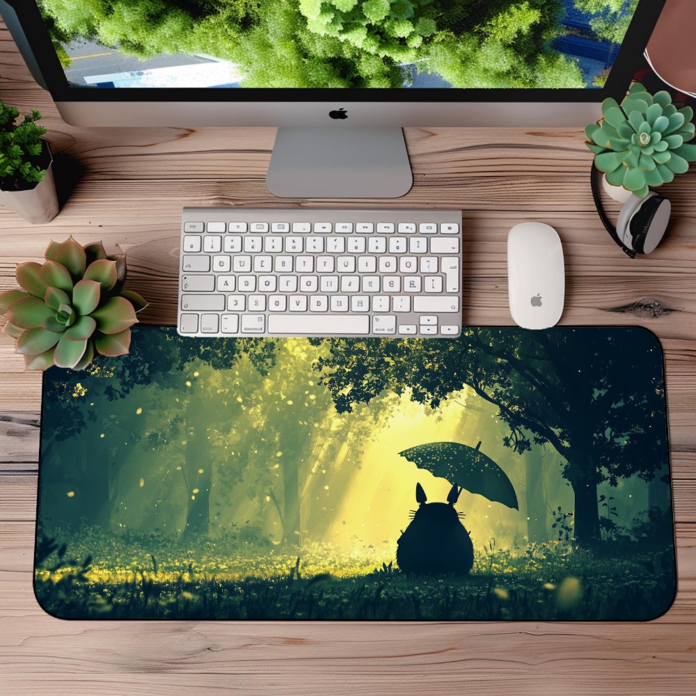 Traumhafter Grüner Wald Totoro – Desk Setup Aesthetic Bewertung und Preis