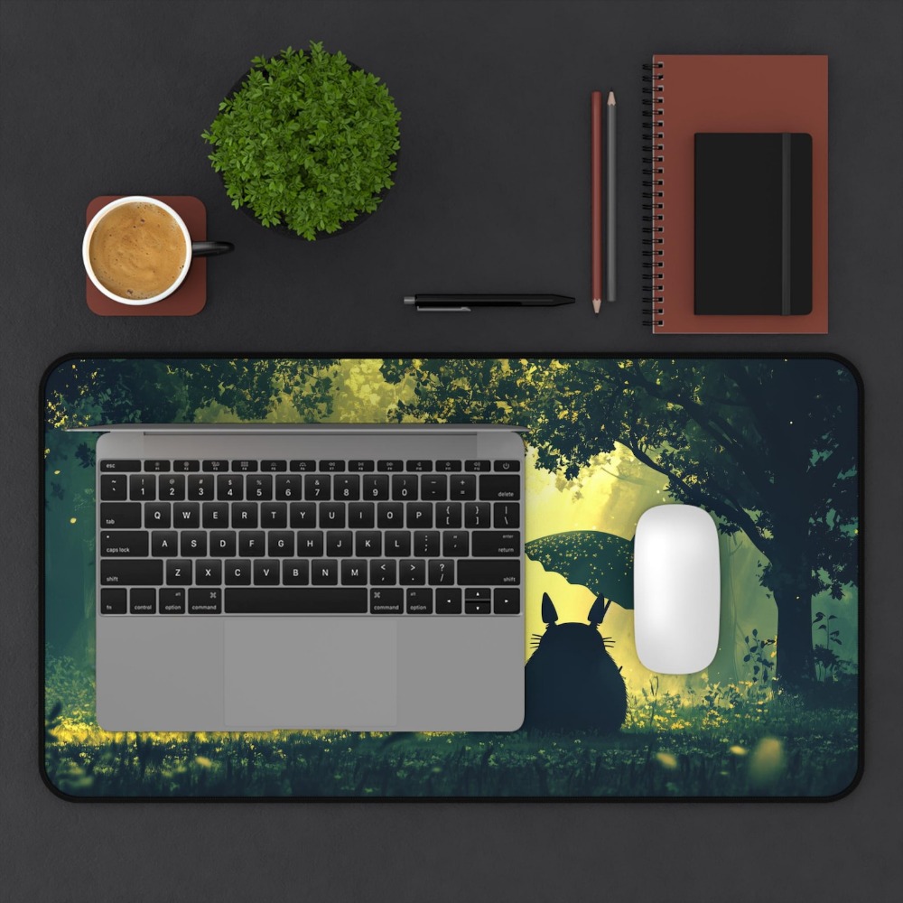 Traumhafter Grüner Wald Totoro – Desk Setup Aesthetic Bewertung und Preis