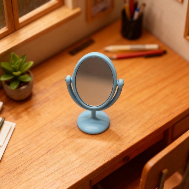 1 Stück Miniatur Retro-Spiegel – Desk Setup Retro Bewertung und Preis
