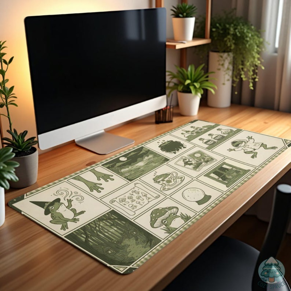 Witchy Frog Apothecary Schreib – Desk Setup Aesthetic Bewertung und Preis