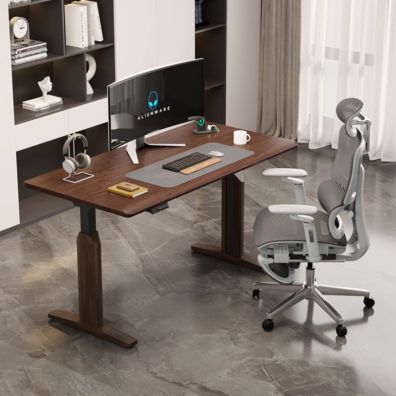Elektrisch verstellbarer Schre – Desk Setup Oak Bewertung und Preis