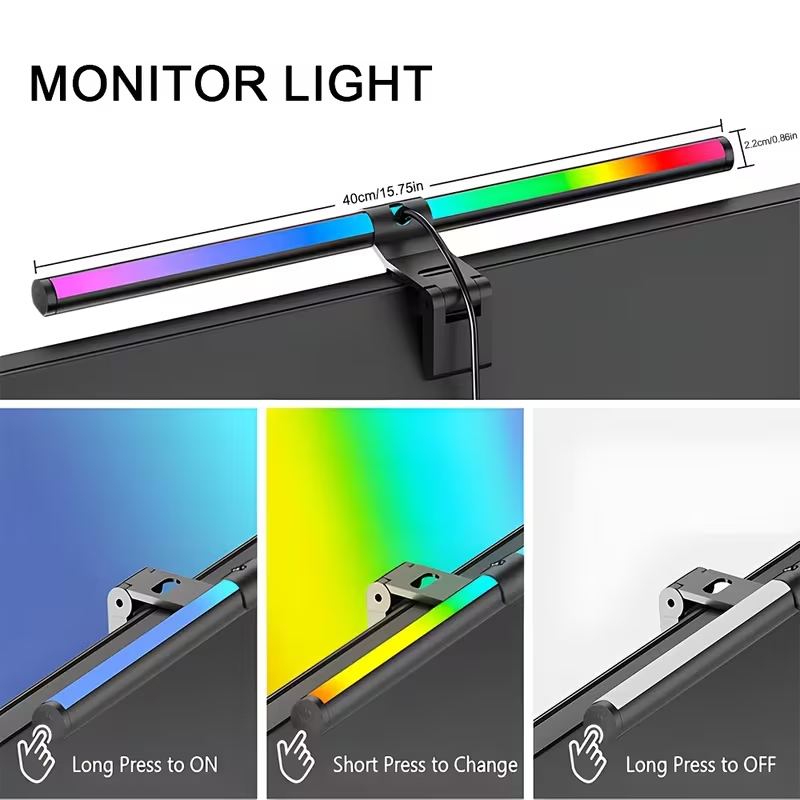 Monitor-Lichtleiste RGB-Lichtl – Desk Setup For Studying Bewertung und Preis