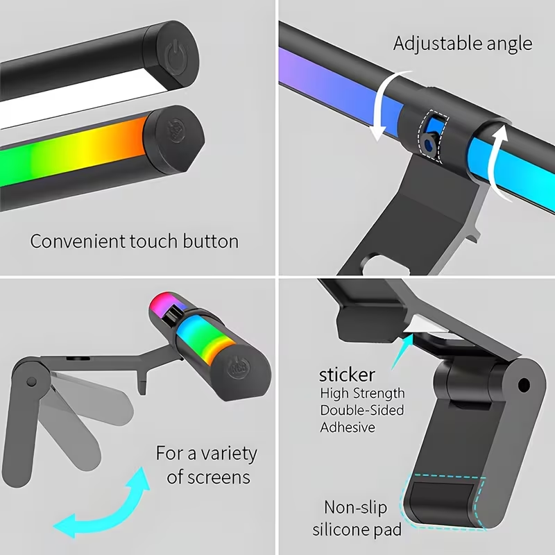 Monitor-Lichtleiste RGB-Lichtl – Desk Setup For Studying Bewertung und Preis