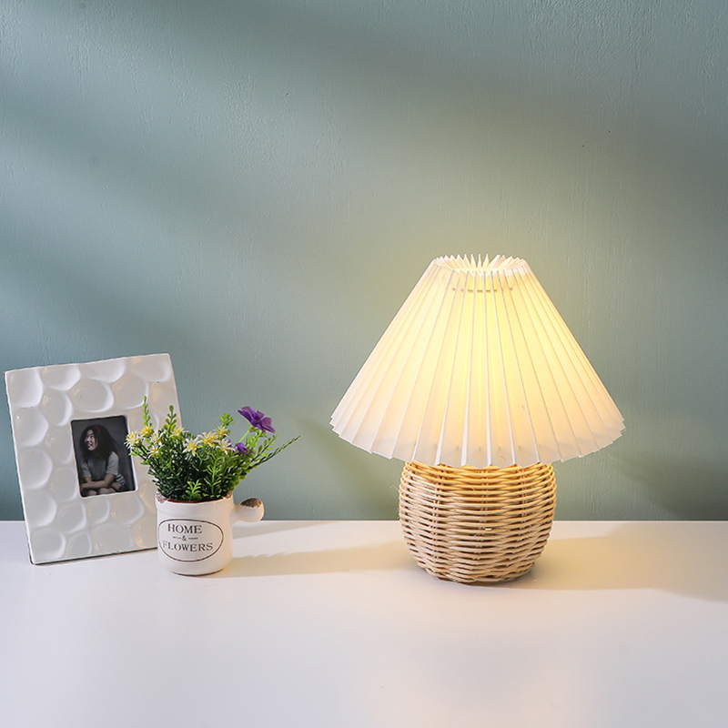 SCKDAY LED Plissierte Tischlam – Desk Setup Aesthetic Bewertung und Preis