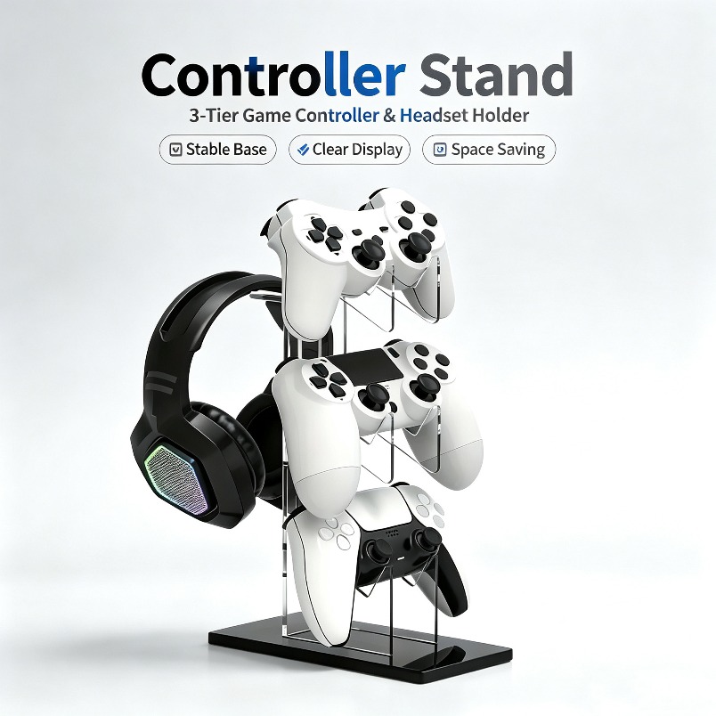 Controller-Halter mit Headset- – Desk Setup Game Bewertung und Preis