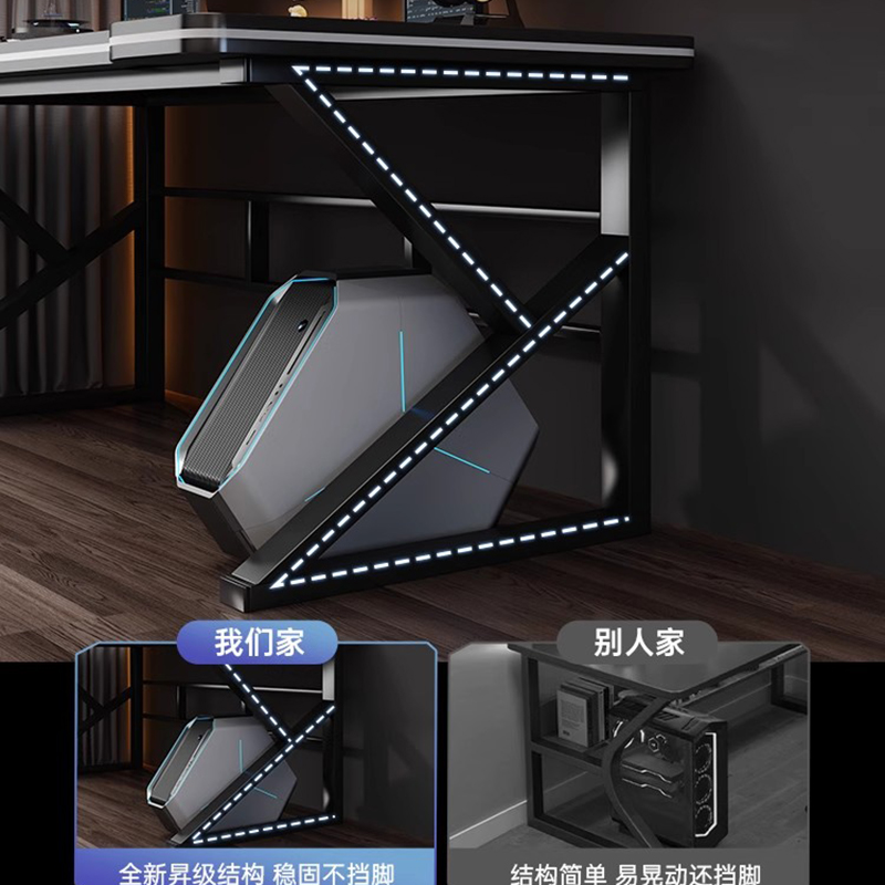 Rolltisch, Spiele, Möbel, falt – Desk Setup Oak Bewertung und Preis