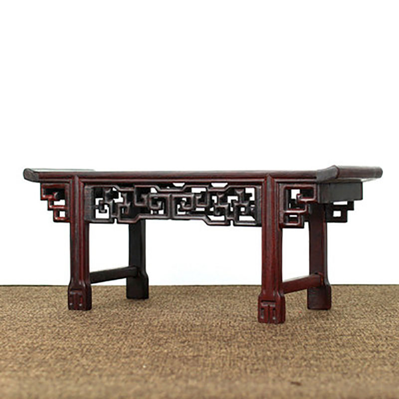 Kleiner Buddha-Tisch aus Mahag – Desk Setup Retro Bewertung und Preis