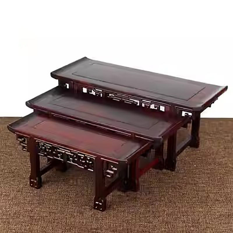 Kleiner Buddha-Tisch aus Mahag – Desk Setup Retro Bewertung und Preis