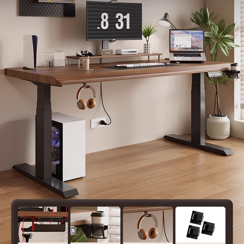 Höhenverstellbarer Schreibtisc – Desk Setup Oak Bewertung und Preis