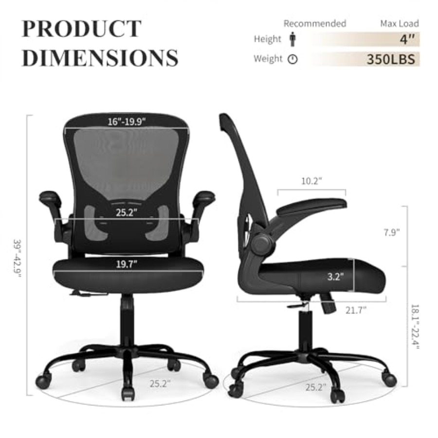 Bürostuhl aus Netzstoff, ergon – Desk Setup Ergonomics Bewertung und Preis