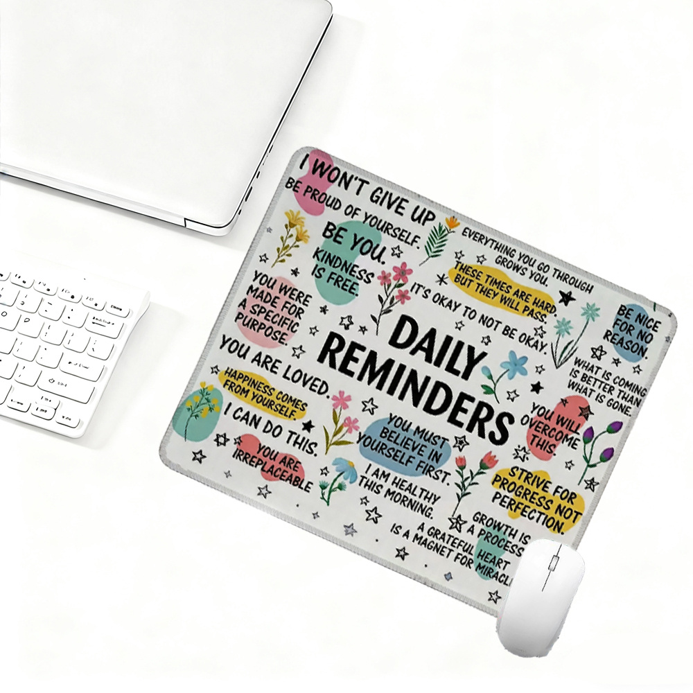 Stilvolles Affirmations-Mauspa – Desk Setup For Studying Bewertung und Preis