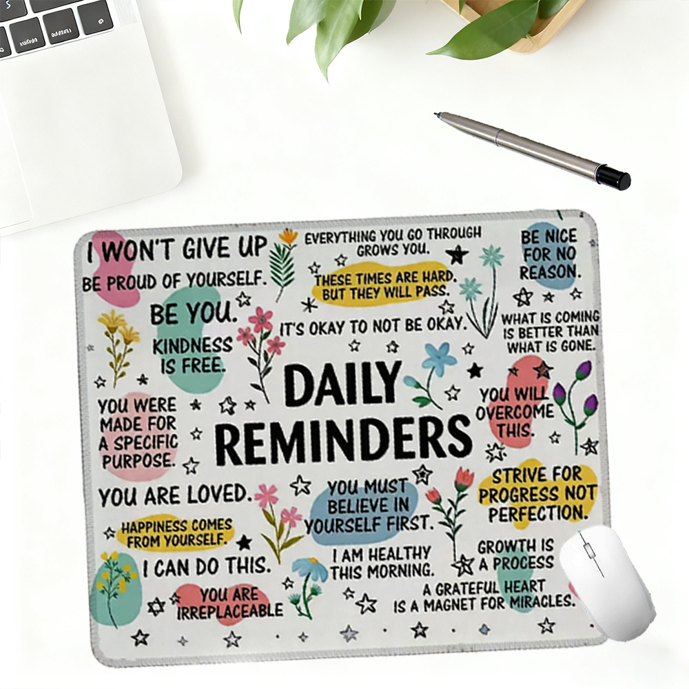 Stilvolles Affirmations-Mauspa – Desk Setup For Studying Bewertung und Preis