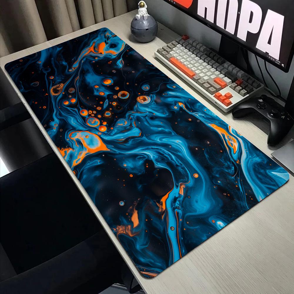 Abstraktes Fluid-Gaming-Mauspa – Desk Setup Gadgets Bewertung und Preis