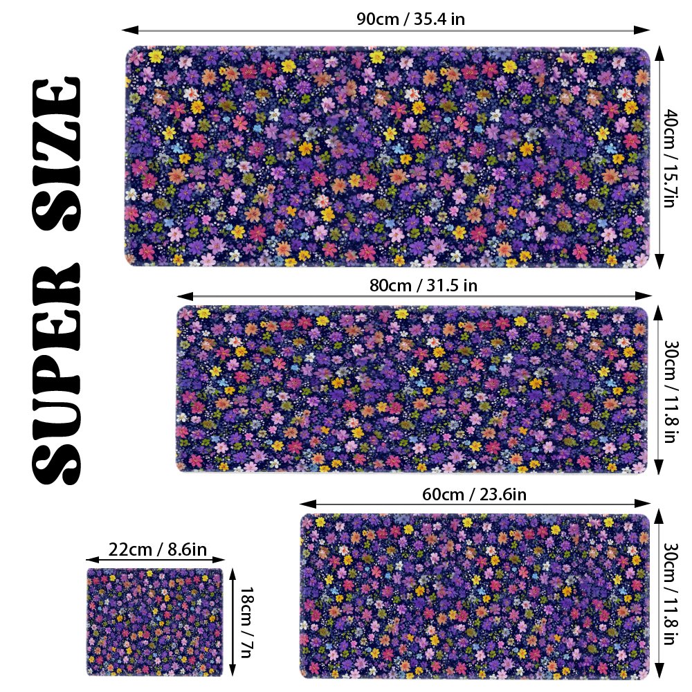 Blumenmuster Schreibtischunter – Desk Setup Aesthetic Bewertung und Preis