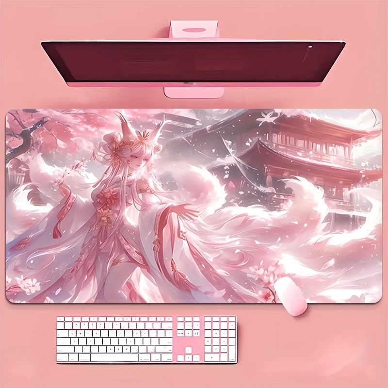 Anime-Fuchs-Mädchen Schreibtis – Desk Setup Aesthetic Bewertung und Preis
