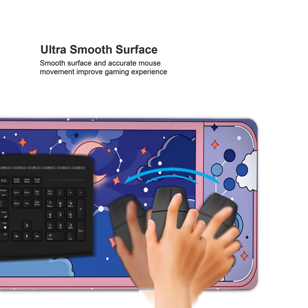 HYBXAXC Mond und Sterne Große  – Desk Setup Aesthetic Bewertung und Preis