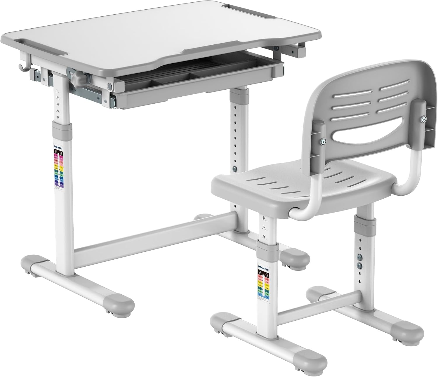 Kinderschreibtisch- und Stuhl- – Desk Setup Ergonomics Bewertung und Preis