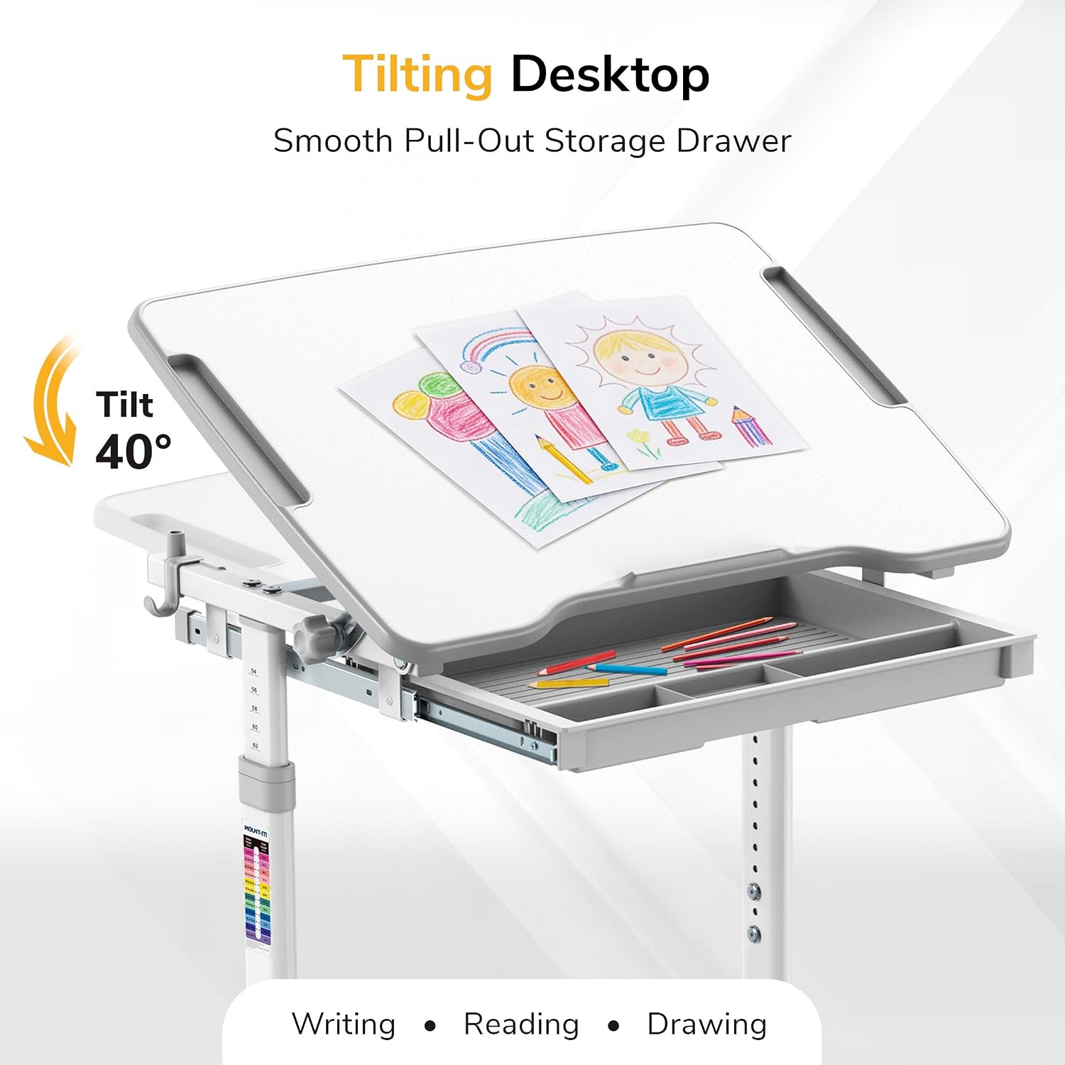 Kinderschreibtisch- und Stuhl- – Desk Setup Ergonomics Bewertung und Preis