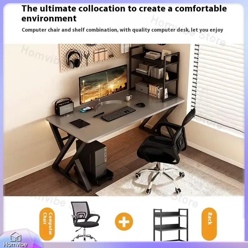 Moderner Holz-Computertisch fü – Desk Setup For Studying Bewertung und Preis