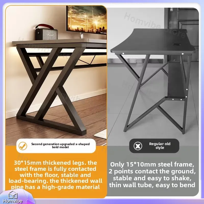 Moderner Holz-Computertisch fü – Desk Setup For Studying Bewertung und Preis