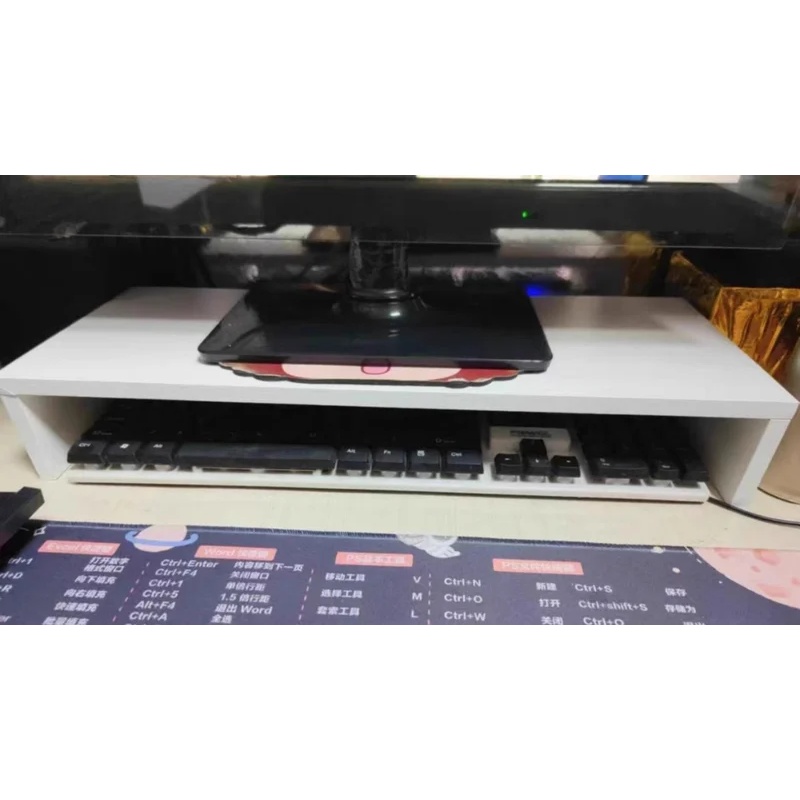 Multifunktionaler Monitorständ – Desk Setup Oak Bewertung und Preis