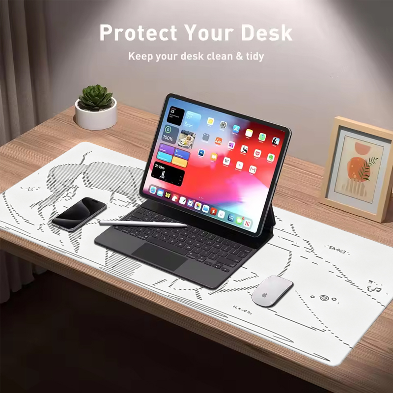 1 Stück Leder-Mauspad Anime En – Desk Setup Cute Bewertung und Preis